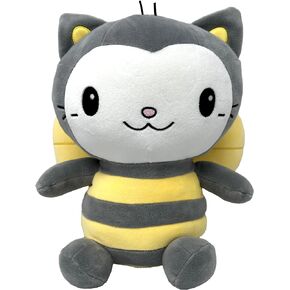 Cat-Bee Plushie – Stuffed Animal | Cute Plush Toy for Girls & Boys for Kids | Kawaii Plushies, Cat Toys for Kids, Stuffed Cat | Cat Plushies | Cute Stuff | Girlfriend Gifts