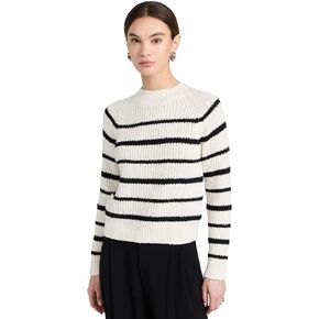 Vince Women's Ribbed Stripe Pullover