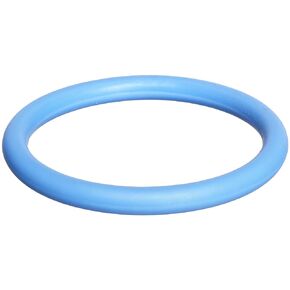 222 Fluorosilicone O-Ring, 70A Durometer, Round, Blue, 1-1/2" ID, 1-3/4" OD, 1/8" Width (Pack of 2)