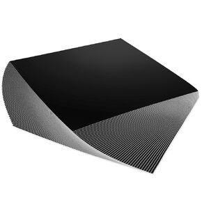 صفائح الفينيل السوداء غير اللامعة الدائمة أفضل من لفات الفينيل 12 بوصة × 12 بوصة - 40 ورقة لاصقة غير لامعة تعمل مع Cricut والقواطع الأخرى in Kuwait