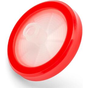 مرشح حقنة Globe Scientific SF-PTFE-2230-S، غشاء PTFE ماء، مسامية 0.22 ميكرومتر، غلاف PP، معقم، أحمر، قطر 30 مم، عبوة من 50 in Kuwait