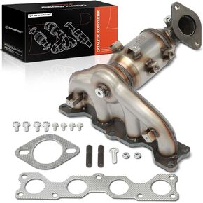 A-Premium Exhaust Manifold Catalytic Converter Kit Direct-Fit Compatible with Hyundai Sonata 2009-2009/2011-2015 & Kia Optima, Forte, Forte Koup, Forte5, Rondo, Magentis, 2.0L 2.4L, EPA Compliant