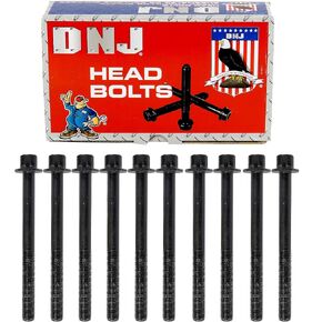 DNJ HBK635 Head Bolt Kit for 2007-2016 / Nissan / 1.8L, 2.0L / L4 / 16V / DOHC / 122cid / MR18DE, MR20DE
