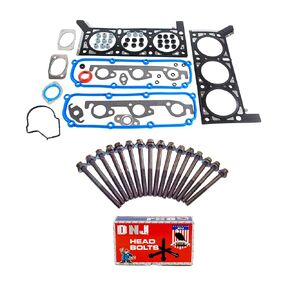 DNJ HGB1138 Cylinder Head Gasket Set with Head Bolt Kit for 2004-2010 Chrysler Town & Country 3.3L 3301cc 201cid V6 OHV