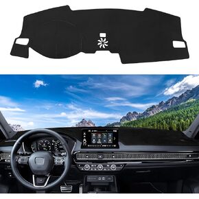 Dashboard Cover Mat Custom Fit for Toyota Tacoma 2005-2015 Dash Cover Nonslip Dash Mat Protector Sunshade No Glare Black