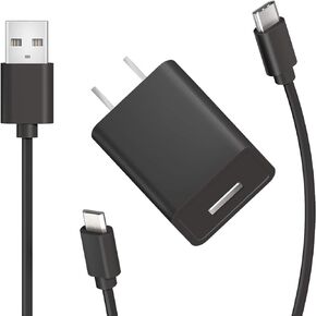 6FT Charger for Kindle Fire with Micro USB & USB C Cord Fit for Kindle E-Reader 2 3 4 5 6 7 8 9 10 11,All Kindle Paperwhite, Oasis, Voyage, Kindle Touch, Kids Edition