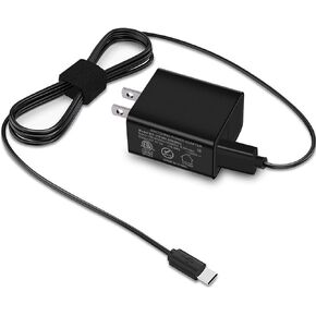 15W Fast Tablet Charger Compatible for All-New Fire HD 7 8 10 Plus/Kids/Kids Pro(2019-2023 Release), Fire Max 11,Kindle Paperwhite with 9FT Type C Cable