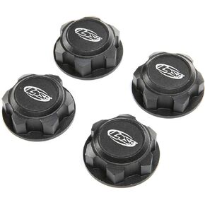 Losi Wheel Nut Captured Black 4 DBXL-E 2.0 LOS352009 Electric Car/Truck Option Parts