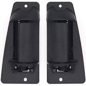 Rear Outside Exterior Door Handle for 1999 2000 2001 2002 2003 2004 2005 2006 2007 Chevy Silverado GMC Sierra Extended Cab Pickup 3rd Third Side Door Handle Left & Right Side 15758172 15758171