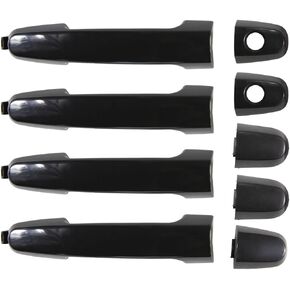 RLB-HILON 1Set Exterior Door Handle Compatible with Toyota Camry 2002 to 2006, for Corolla 2003 to 2013, for RAV4 2001 to 2012, for Matrix 2003 to 2013, for Pontiac Vibe 2003 to 2010