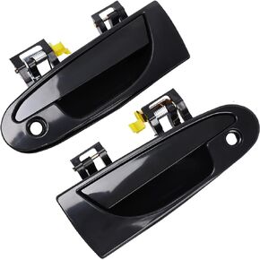 LCWRGS 2Pcs Exterior Outside Door Handles Front Driver & Passenger Side Replacement for 1995-1999 Mitsubishi Eclipse, 1995-2000 Chrysler Sebring, 1995-2000 Dodge Avenger Replaces# 77493 77494