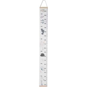 Estink Growth Chart, Cute Cartoon Pattern Wall Sticker Height Measure Growth Chart Portable Removable Roll Up Measure Wall Chart Home Room Decoration Hanging Ruler Wall Decor (1)