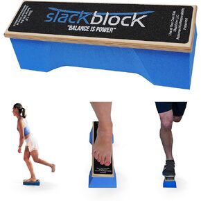 SlackBlock Athletic Balance Trainer – Improve Balance, Stability, and Athletic Performance – Condition Your Body and Prevent Injury - Compact and Portable
