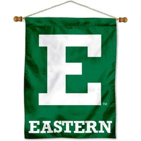 Eastern Michigan Eagles Banner with Hanging Pole