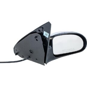 Dependable Direct Right Passenger Side Textured Power-Operated Non-Heated Non-Folding Door Mirror Compatible With USA Built Ford Focus (2000 2001 2002 2003 2004 2005 2006 2007) - FO1321180