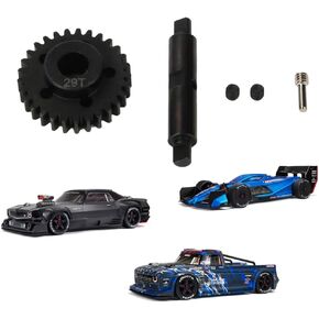 29T Mod1 Spool Gear w/Shaft #45 Steel for Arrma 1-7 Felony Infraction 6s Limitless Upgrade Parts