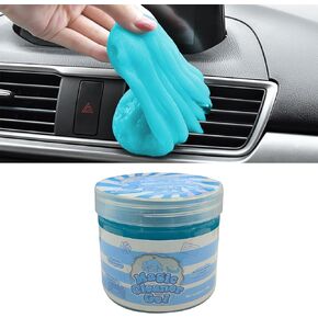 Car Cleaning Gel for Car, Universal Auto Detailing Tools Car Putty for Car Interior Cleaning, Car Cleaning Supplies for Car Air Vent, Dashboard, Ashtray and Keyboards (Red)