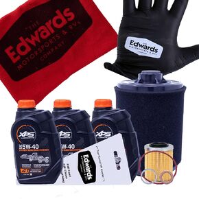 Edwards Oil Change Kit fits 2012-2022 CanAm Outlander 500 570 650 800 1000 ATV with Air Filter
