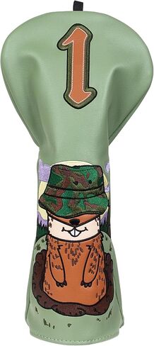 Golf Driver Headcover, Golf Head Covers for Taylormade Titleist Callaway in Saudi Arabia