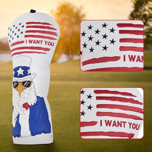 Golf Driver Headcover, Golf Head Covers for Taylormade Titleist Callaway in Saudi Arabia