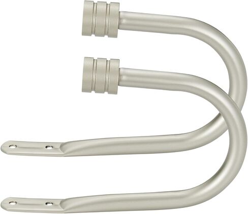 حوامل ستائر، قطعتان من حوامل ستائر الستائر، حاملات ستائر زخرفية للستائر، حامل ستائر مثبت على الحائط من النحاس in Kuwait