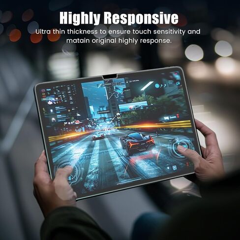 واقي شاشة زجاجي غير لامع من TQLGY لجهاز iPad Air 13 بوصة موديل 2024، تركيب تلقائي لإزالة الغبار، زجاج مقسى 9H، مضاد للوهج، مضاد لبصمات الأصابع، مضاد للخدش، عبوة واحدة in Kuwait