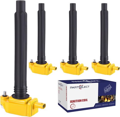 4 قطعة حزمة ملف الإشعال UF751 UF754 بديلة لسيارة جيب شيروكي 14-17، كومباس 18-19، رينيجيد 15-17، كرايسلر 200 15-17، دودج دارت 14-16، رام بروماستر 15-17، فيات 500X 16-17 L4 2.4L in Kuwait