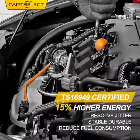 4 قطعة حزمة ملف الإشعال UF751 UF754 بديلة لسيارة جيب شيروكي 14-17، كومباس 18-19، رينيجيد 15-17، كرايسلر 200 15-17، دودج دارت 14-16، رام بروماستر 15-17، فيات 500X 16-17 L4 2.4L in Kuwait