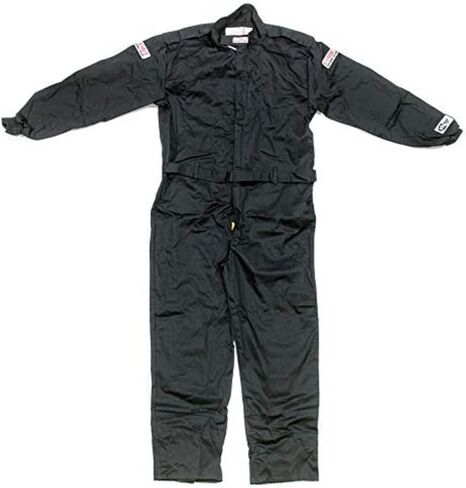 بدلة سباق G-FORCE Racing Gear 4125XLGBK GF 125 سوداء كبيرة جدًا بطبقة واحدة in Kuwait