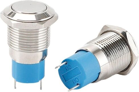 Holy Feather Industrial Switches - Momentary Push Button Switch for Power Switching, Ideal for Industrial Use - Compact, Reliable, and Weather Resistant(2Pcs) in Saudi Arabia
