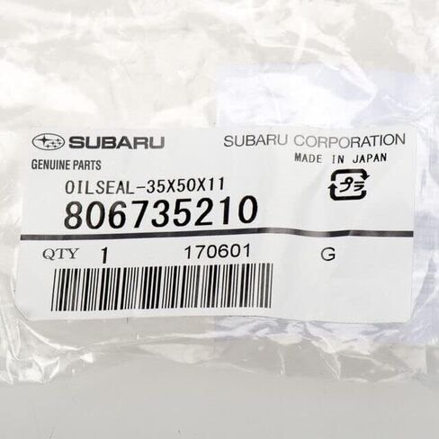 Subaru Genuine 806735210 Oil Seal, 1 Pack in Saudi Arabia