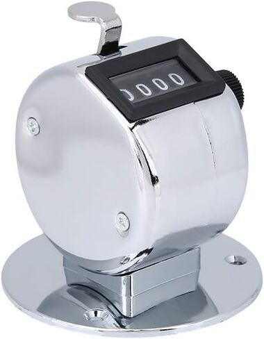 عداد تالي يدوي من VGEBY، 4 أرقام ميكانيكية، جهاز عد يدوي للألعاب الرياضية، عداد عداد يدوي لعد العناصر، عداد عداد يدوي in Kuwait