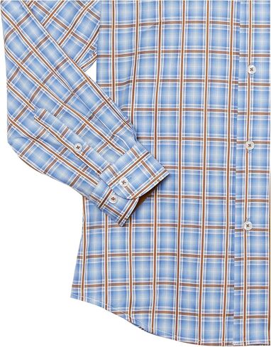 Isaac Mizrahi Boy's Long Sleeve Plaid Pattern Button Down Shirt in Saudi Arabia