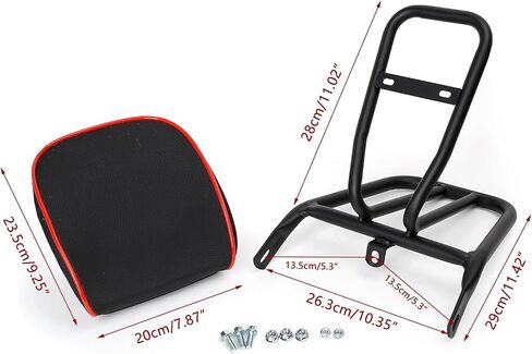 Minho Motorcyle Luggage Rack Compatible with Zuma 1th,Come with BackRest in Saudi Arabia