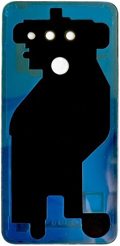 G8 ThinQ Back Cover Glass Replacement Parts for LG G8 ThinQ G820UM0 G820UM1 G820TM G820UM G820QM8/M5/M7 All Model with Tools and Tape (Black) in Saudi Arabia