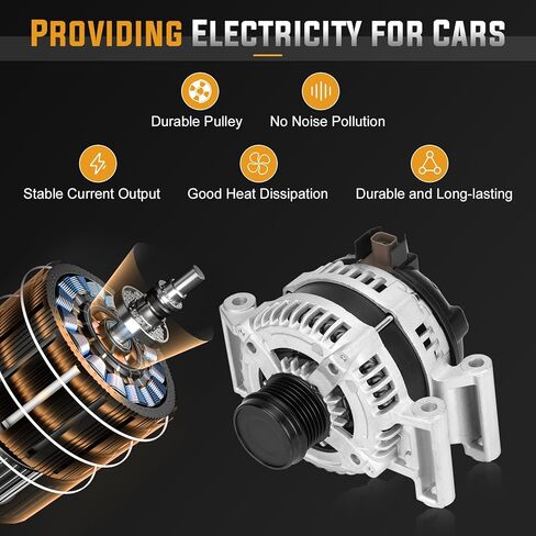 استبدال المولد متوافق مع 2014 2015 2016 2017 Buick Regal 2L، 2014 شيفروليه إمبالا 2.5L، 2013-2015 شيفروليه ماليبو 2.0 2.5L استبدال 13592810 20979239 in Kuwait