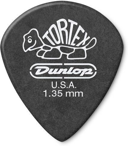 مجموعة اللاعبين Dunlop Tortex Jazz III XL باللون الأسود مقاس 1.35 ملم (12) in Saudi Arabia