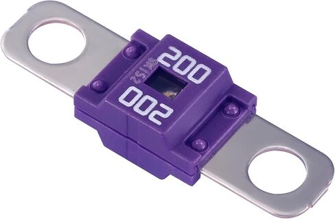 4 قطع 125A AMI/Midi Fuse 125 Amp High Current Fuse Bolt-on Fuse للسيارات والشاحنات ومركبات البناء والحافلات والقوافل in Saudi Arabia