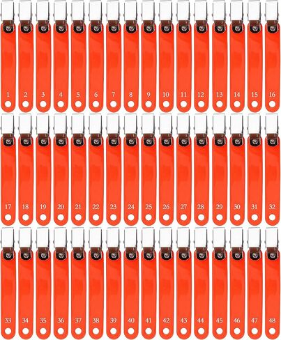 Reflective Hunting Trail Markers with Clips for Night-n-Day - High-Visibility Trail Markers for Tree-Stand Hunting Hiking Outdoor in Saudi Arabia