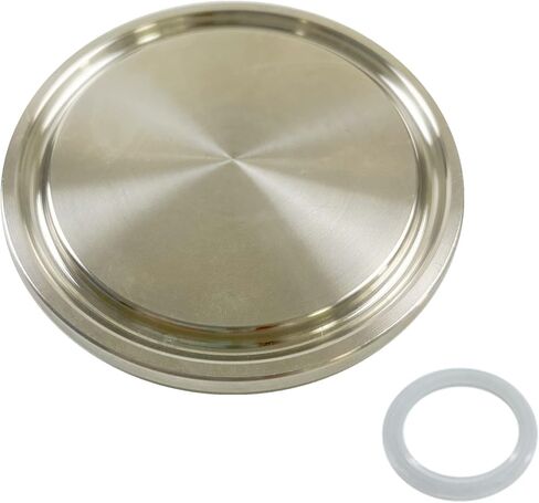 غطاء نهاية صحي من ShengFeng يناسب شفة الطويق ثلاثية المشبك SUS304 مشبك تركيب (1.5 بوصة (38 مم) أنبوب OD) in Kuwait