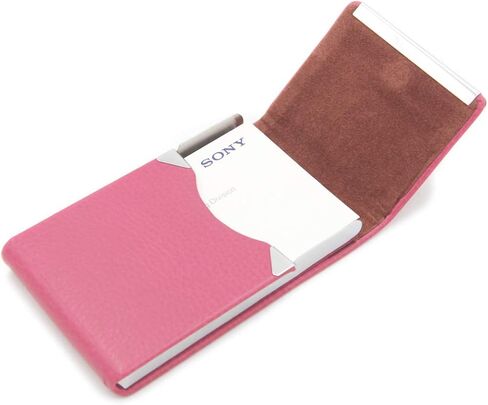 Business Card Holder PU Leather Business Card Case with Magnetic Clasp Pocket RFID Blocking Business Card Organizer Business Card Wallet Metal Name Card Holder - Blue in Saudi Arabia
