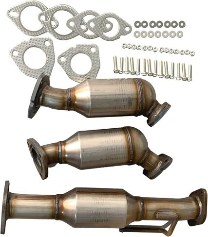 مجموعة المحول الحفاز البديلة لسيارة Chevy 2009-17 Traverse/GMC 07-17 Acadia/ 08-17 Enclave/Saturn 07-10 Outlook [فقط 3.6L V6] 16709 16710 in Saudi Arabia