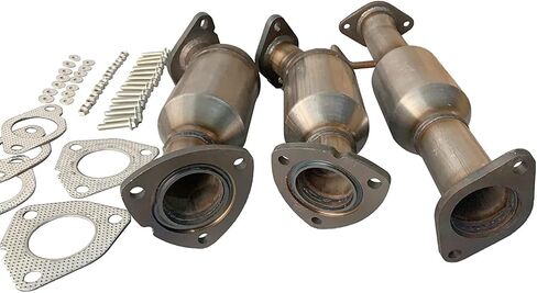مجموعة المحول الحفاز البديلة لسيارة Chevy 2009-17 Traverse/GMC 07-17 Acadia/ 08-17 Enclave/Saturn 07-10 Outlook [فقط 3.6L V6] 16709 16710 in Saudi Arabia