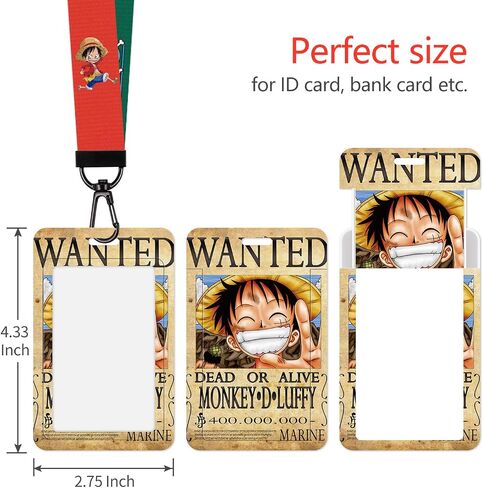 Neck Lanyard with ID Badge Holder for Keys Cute Anime Cartoon Skull Key Chain Card Lanyards for Women Men Guys Girl Boys Kids Teachers The Office Keychains GS305 in Saudi Arabia