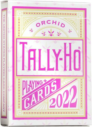 Tally-Ho Plum Blossom Flower Special Edition Playing Cards, 1 Deck, Red in Saudi Arabia