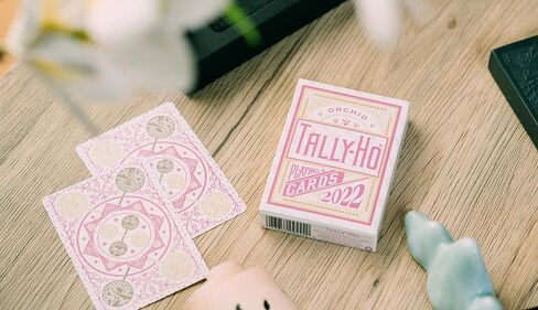Tally-Ho Plum Blossom Flower Special Edition Playing Cards, 1 Deck, Red in Saudi Arabia