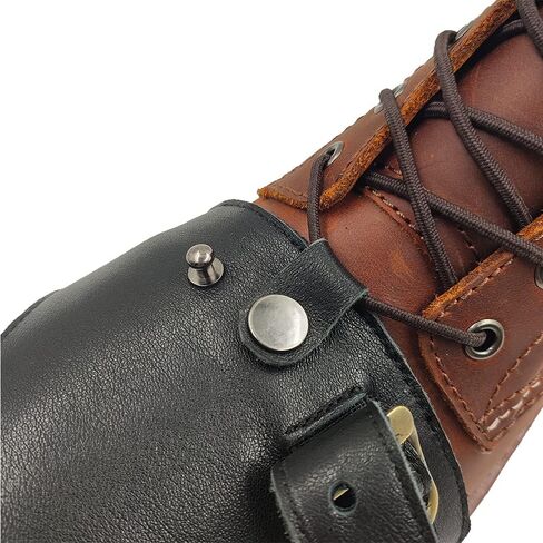 Motorcycle Gear Shift Pad, Motorcycle Boot Leather Protector Antiskid Gear Shifter Guards Handmade in Saudi Arabia
