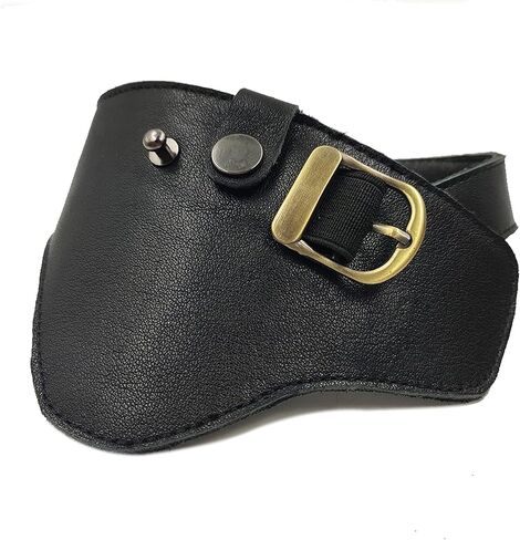 Motorcycle Gear Shift Pad, Motorcycle Boot Leather Protector Antiskid Gear Shifter Guards Handmade in Saudi Arabia
