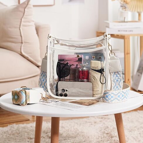 CLUCI Clear Purse+Clear Backpack for School in Saudi Arabia