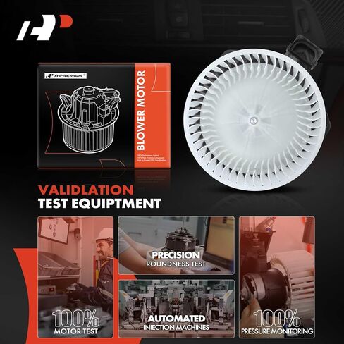 مجموعة محرك منفاخ سخان HVAC الأمامي الممتاز متوافقة مع مركبات رام - ProMaster 1500/ProMaster 2500/ProMaster 3500 2014-2023 - استبدال # 68250220AB، 68237133AA in Kuwait